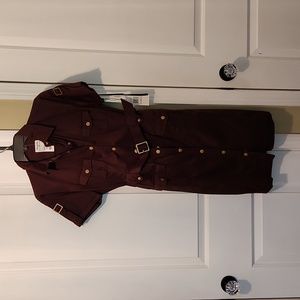 Calvin Klein nwt size 6 brown women's dress
